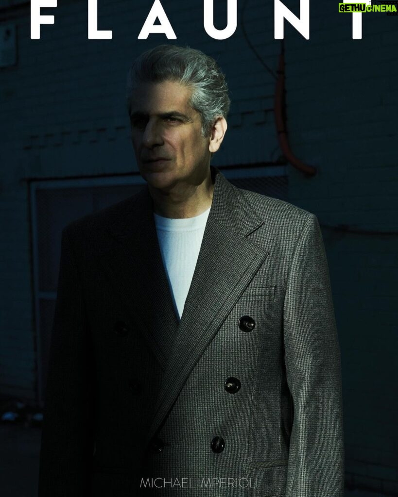 Michael Imperioli Instagram - featured in #BottegaVeneta for the 25th Anniversary Issue, Under the Silver Moon, out now! Celebrating 25 years of independent publishing, FLAUNT’s Under the Silver Moon Issue features legendary “Silver Foxes”-those individuals whose creativity continues to defy societal standards. When asked what advice he would give to his 25-year-old self, the actor says, “Don’t worry so much. I’ve spent a lot of time worrying about things that never wound up happening, convinced they were going to happen and trying to get out ahead of them.” Michael wears #bottegavenetaresort 2024 Shot on location at @BlancStudiosNY, New York (December 2023) Read the full feature on flaunt.com! Photographed by @JasonHetheringtonStudio @theassociates_management Styled by @JohnTanStyling Grooming: @Asia_Geiger @artdeptagency Photo Assistant: @Alfie_Bungay Location: @BlancStudiosNY #FlauntMagazine #UnderTheSilverMoon #Michaellmperioli