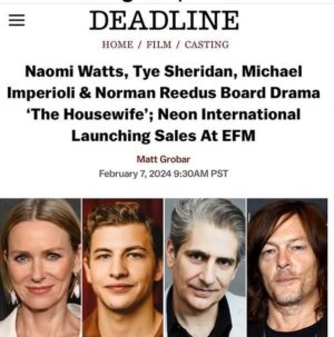 Michael Imperioli Instagram - ……..stay tuned. @naomiwatts