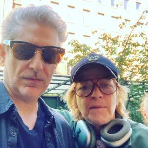 Michael Imperioli Instagram - with downtown legend SHELLY MARS, performance artist extraordinaire. @shellymars1 #performanceart #actor #nyc #soho