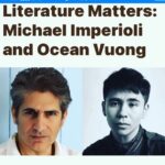 Michael Imperioli Instagram - Very excited to join the amazing OCEAN VUONG on OCTOBER 5 at 1pm EASTERN/6pm GMT for this exclusive FREE ONLINE conversation about writing and the importance of literature in our lives. Presented by the Royal Society of Literature, London. Both Ocean and I published our debut novels in recent years, The Perfume Burned His Eyes and On Earth We Are Briefly Gorgeous. We will discuss the experience of writing and releasing novels when you’re known for other artforms, as well as the overlapping themes in both of their work, from coming-of-age stories, to mother figures, to violence, to vulnerability. To watch, register through the LINK IN BIO to be emailed a viewing link on the day. @ocean_vuong @royalsocietyofliterature