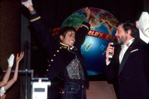 Michael Jackson Instagram - On this date in 1984, Michael celebrated his ‘Thriller’ album which set the Guinness Book of World Records' record for “top selling album ever made by a solo artist”. A record he continues to hold to this day!