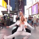 Michael Jackson Instagram – Immersed in the heartbeat of NYC, watch @montanatucker captivating duet dance to ‘Dangerous’ in Times Square. The energy, the rhythm, the city lights – it’s all a beautiful homage to Michael’s enduring influence on art and movement.