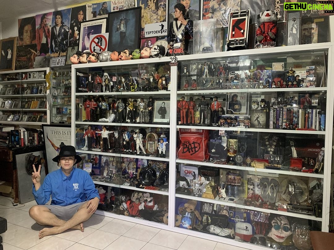 Michael Jackson Instagram - Michael Jackson fan Jan Mark De Guzman calls their considerable amount of Michael memorabilia “My MJ Museum in the Philippines”. Share photos of your Michael collectibles in the fan gallery on his site. #MyMJCollectibles