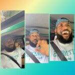 Michael Jackson Instagram - Basketball superstar LeBron James recently showed off his Michael Jackson fandom and posted on his Instagram “just cruising around with no care in the world!!!! MJ going strong and stank face on!!” while singing along to “This Place Hotel." Click story to see LeBron jam out to Michael.