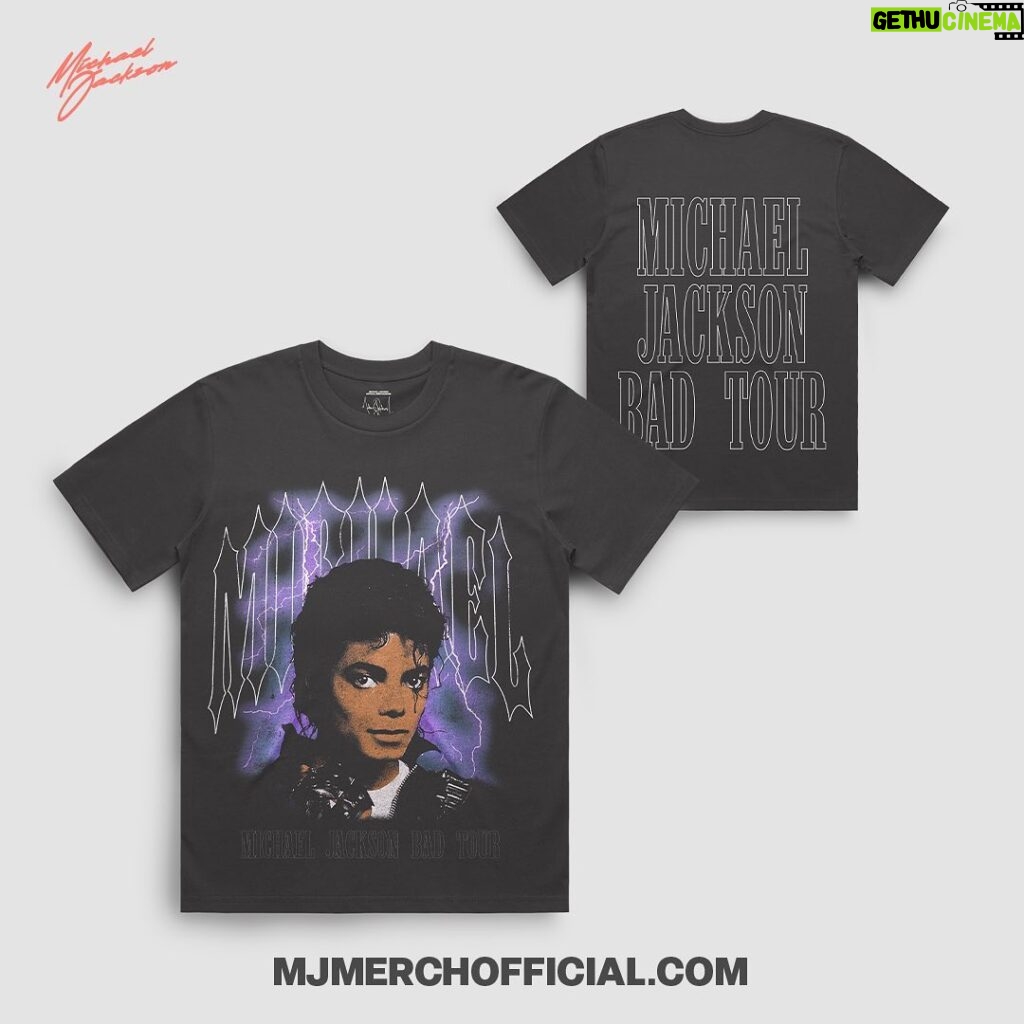 Michael Jackson Instagram - Just in time for Friday the 13th! Volume 3 of @mjmerchofficial is full of festive Halloween pieces and BAD TOUR throwbacks. Shop now while supplies last — link in bio.
