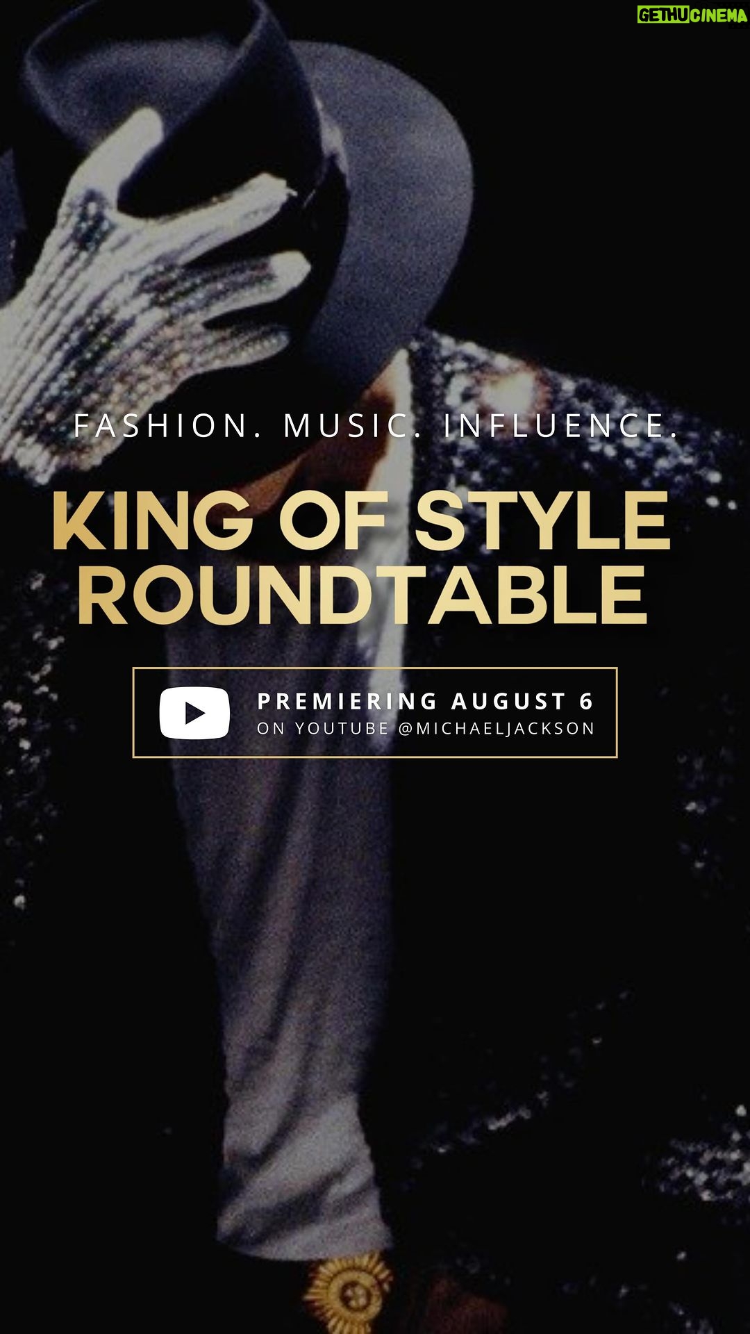 Michael Jackson Instagram - For someone to reinvent themselves over and over again … that truly gives you the title “King of Style”. Tune in Sunday, 8/6 at 630 pm pst / 930 pm est on @michaeljackson @youtube for the premiere of the King of Style roundtable discussion.