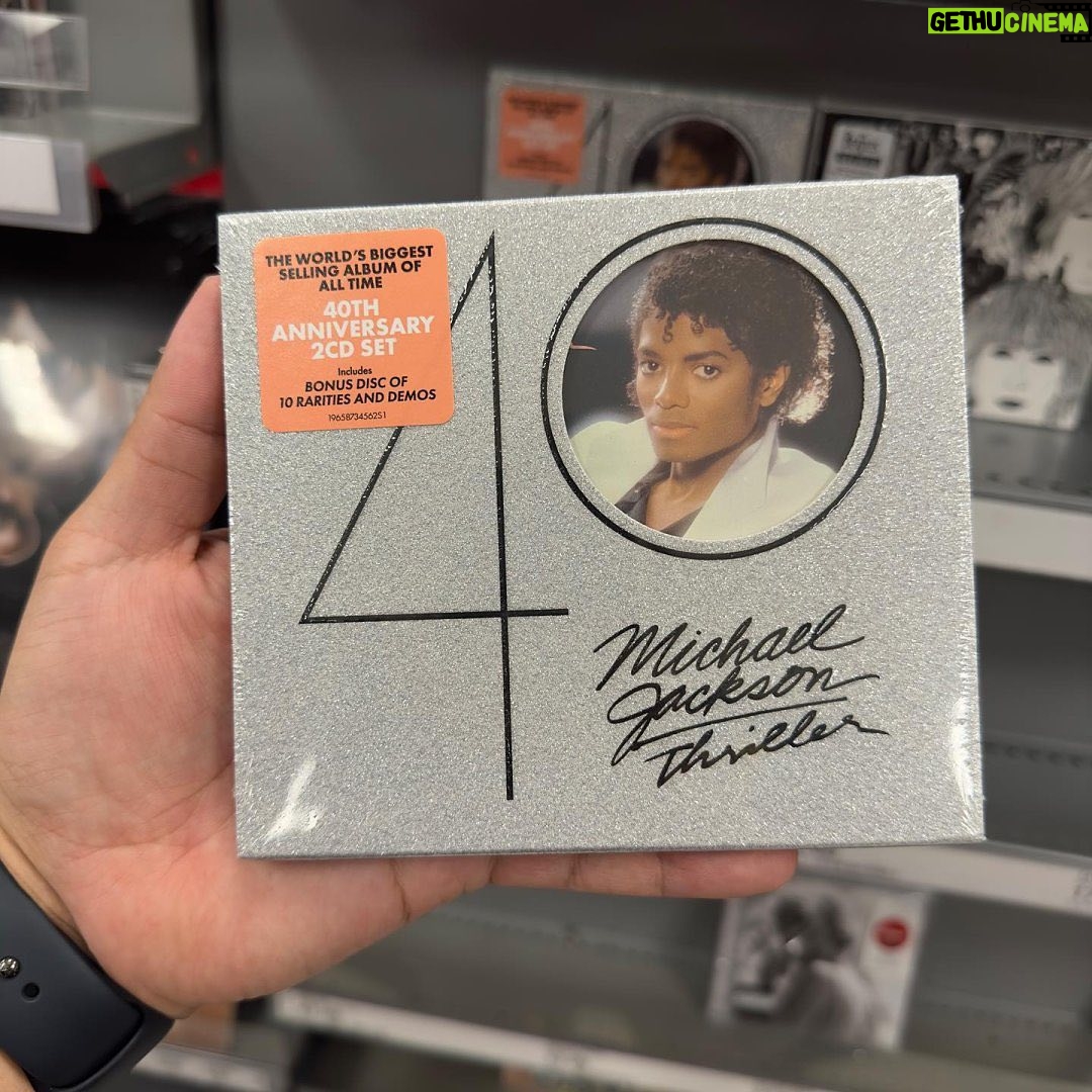 Michael Jackson Instagram - The Orange County Register recently wrote: “1983 as a whole was a particularly rich year for influential albums. Imagine you sent a time traveler back to 1983 to bring back the biggest, most influential album of the year. If your time traveler didn’t return with Michael Jackson’s ‘Thriller’, well, you’d just have to send them back to get it right.”