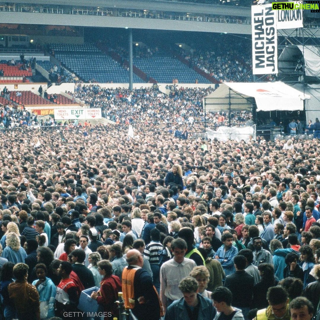 Michael Jackson Instagram - This week in 1988, Michael sold out Wembley Stadium in the UK for a total of five “Bad” Tour performances. The July 16th concert is available in its entirety on YouTube. Hit the link in stories to watch this fast paced 2-hour plus show full of showstoppers including “Heartbreak Hotel”, “Smooth Criminal”, “Beat It”, and “Billie Jean."