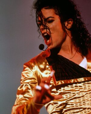 Michael Jackson Instagram - An Associated Press headline read “Dangerous Tour Kickoff Wows Munich." On this date in 1992, 70,000 in the German city’s Olympic Stadium were in attendance for this show. The AP reported that MJ “tore through ‘Beat It’, ‘Billie Jean’, and ‘Black or White’ accompanied by balloons, giant video screens, and numerous wardrobe changes that ranged from an 18-karat gold body suit to a black vampire cape."