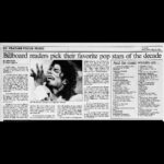 Michael Jackson Instagram – On this date in 1990, Billboard revealed the results of their 1st ever “Decade-End Reader Poll” covering the 1980s. Michael won the most categories of any artist, a total of 4, driven by the success of “Thriller” which was voted both the best pop and Black album of the decade, with “Billie Jean” scoring best single.