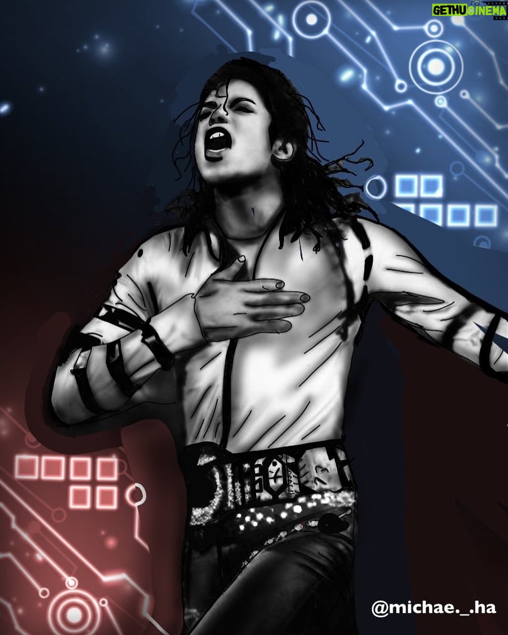 Michael Jackson Instagram - Park Chae Ha (@michae._.ha) shared his Michael Jackson fan art on Michael’s website. You can display your own artistic tributes to Michael by uploading them on the community page. #MyMJFanArt