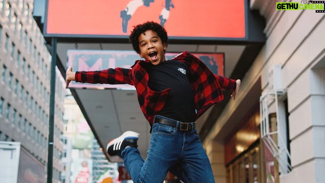 Michael Jackson Instagram - Bane Griffith, a ten-year-old dancer, singer and actor from Houston, Texas, makes his Broadway debut as “Little Michael” in MJ the Musical. Hit the link in stories to get your tickets now for Broadway performances through January 7, 2024.