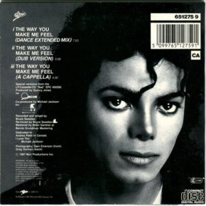 Michael Jackson Instagram - On this date in 1988, ‘The Way You Make Me Feel’ hit #1 on the Billboard Hot 100 singles chart. It was the 3rd of 5 consecutive #1 hits from the Bad album, with Michael being the first artist to ever set this record. Hit the link in stories to watch the short film for the song now.