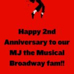 Michael Jackson Instagram - Celebrating its first two years on Broadway! #MJtheMusical @mjthemusical