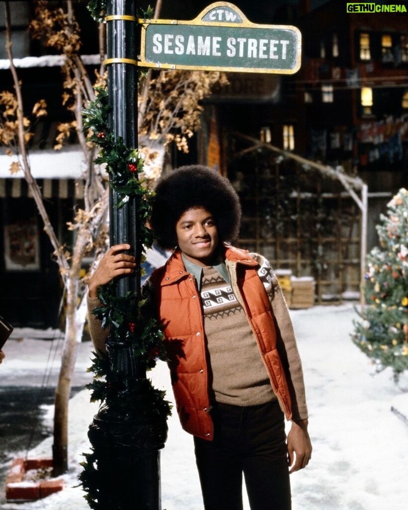 Michael Jackson Instagram - On this date in 1978, Michael brought holiday season cheer to primetime TV audiences with his appearance on the CBS TV special “A Special Sesame Street Christmas.”