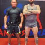 Michal Martínek Instagram – With head coach @koscielskiandrzej back in second home 🇵🇱💪🦍🔥🤝🫡 ANKOS MMA