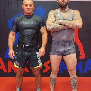 Michal Martínek Instagram - With head coach @koscielskiandrzej back in second home 🇵🇱💪🦍🔥🤝🫡