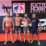 Michal Martínek Instagram – With head coach @koscielskiandrzej back in second home 🇵🇱💪🦍🔥🤝🫡 ANKOS MMA