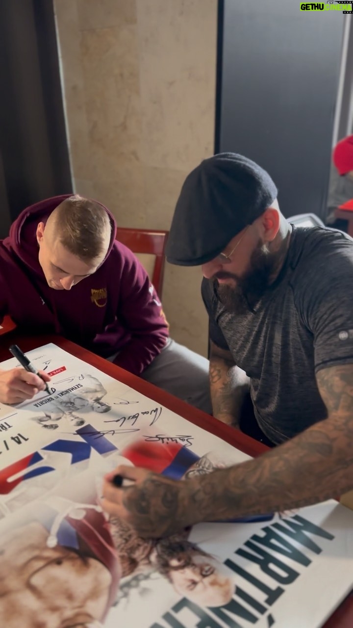 Michal Martínek - 1K Likes - 🇨🇿 kluci z plakátu @leonekbr @michal_blackbeard_martinek @lukas_fuki_dvorak ! ✍🏻 #KSW87