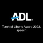 Michel Smith Boyd Instagram - The Torch of Liberty Award 2023. . Each time. Every time. And always, my prayer is that whomever I’m addressing sees Him, and not me. I’m still filled with overwhelming gratitude to @adl_national and to the most beautiful tribe of family and friends that lift and inspire me daily. . #antidefamationleague #adl #msbhowtoluxury