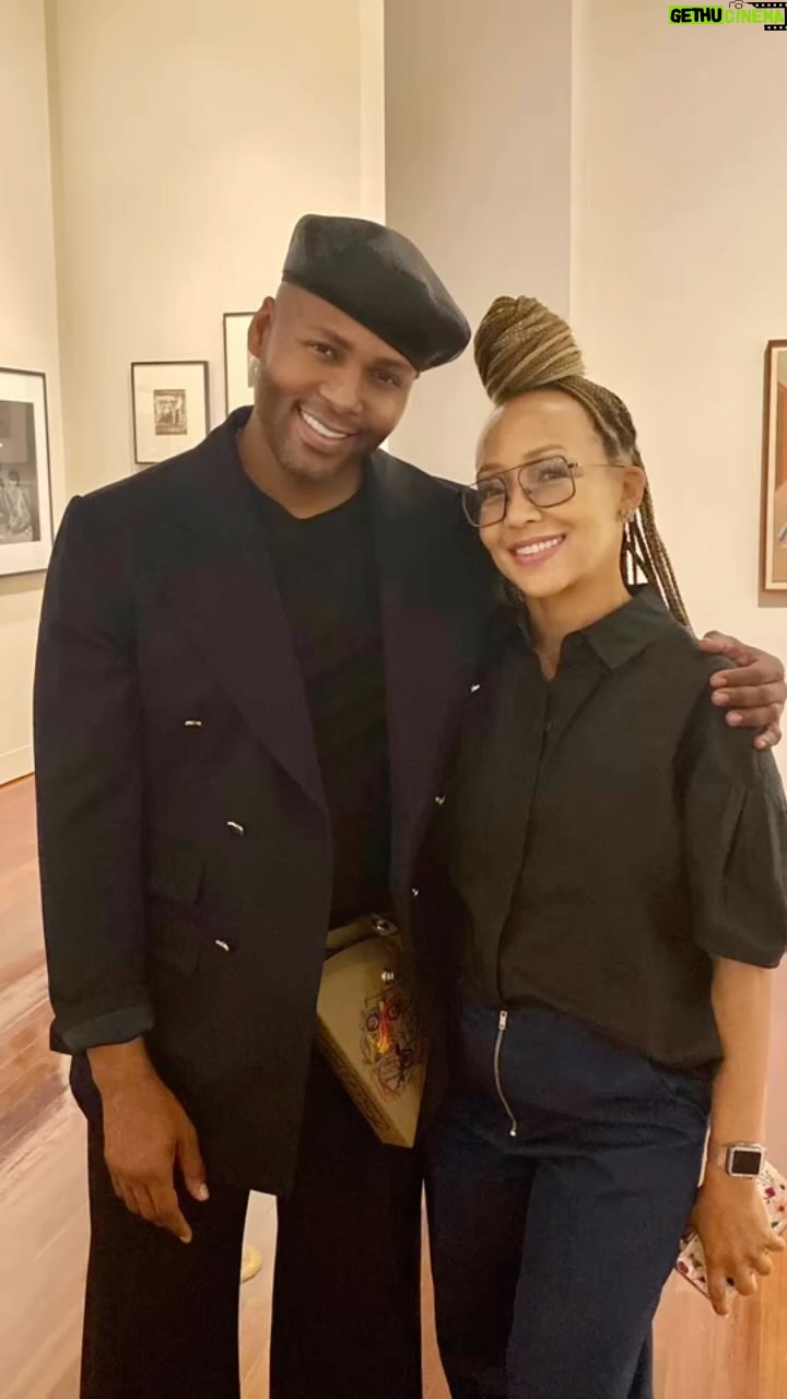 Michel Smith Boyd Instagram - Friday nights are mine to do whatever I like, sometimes that’s nothing—an opportunity to disconnect, but after work yesterday I spent some time @spelmanmuseum with my friend @kcloartsy (curator in residence) in awe of the current exhibit. I could’ve spent hours taking it all in. There’s even a playlist curated especially for the show, so that each piece has its own song as a compliment. These are a few of my personal favs but there’s sooo much more. 10 outta 10, I highly recommend. . #msbhowtoluxury #experience #art . Calida Rawles, “Thy Name W Praise” Nathaniel Mary Quinn, “Uncle Dope” Clifford Prince King, “Safe Space” David C Driskell, “Jazz Singer”(Lady of Leisure, Fox) Bisa Butler, “Forever” (quilt) Simone Leigh, “Stretch Series #1” Todd Gray, “Mirror Mirror“