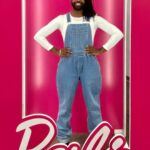 Michel Smith Boyd Instagram - Yes @barbie, I know your movie opens tonight (best marketing team ever) also, i can’t tell if there’s any love in that side eye🩷💕. . #msbhowtoluxury @anthonyelle @barbiethemovie #barbie