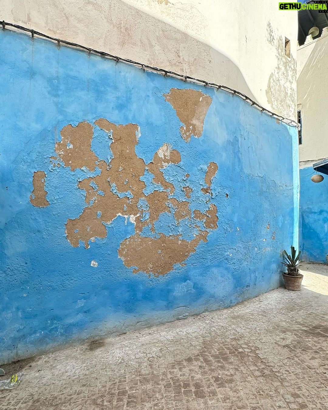 Michel Smith Boyd Instagram - Quick stop for argan oil in route to #Essaouira. . #msbhowtoluxury #blue #marrakech #arganoil
