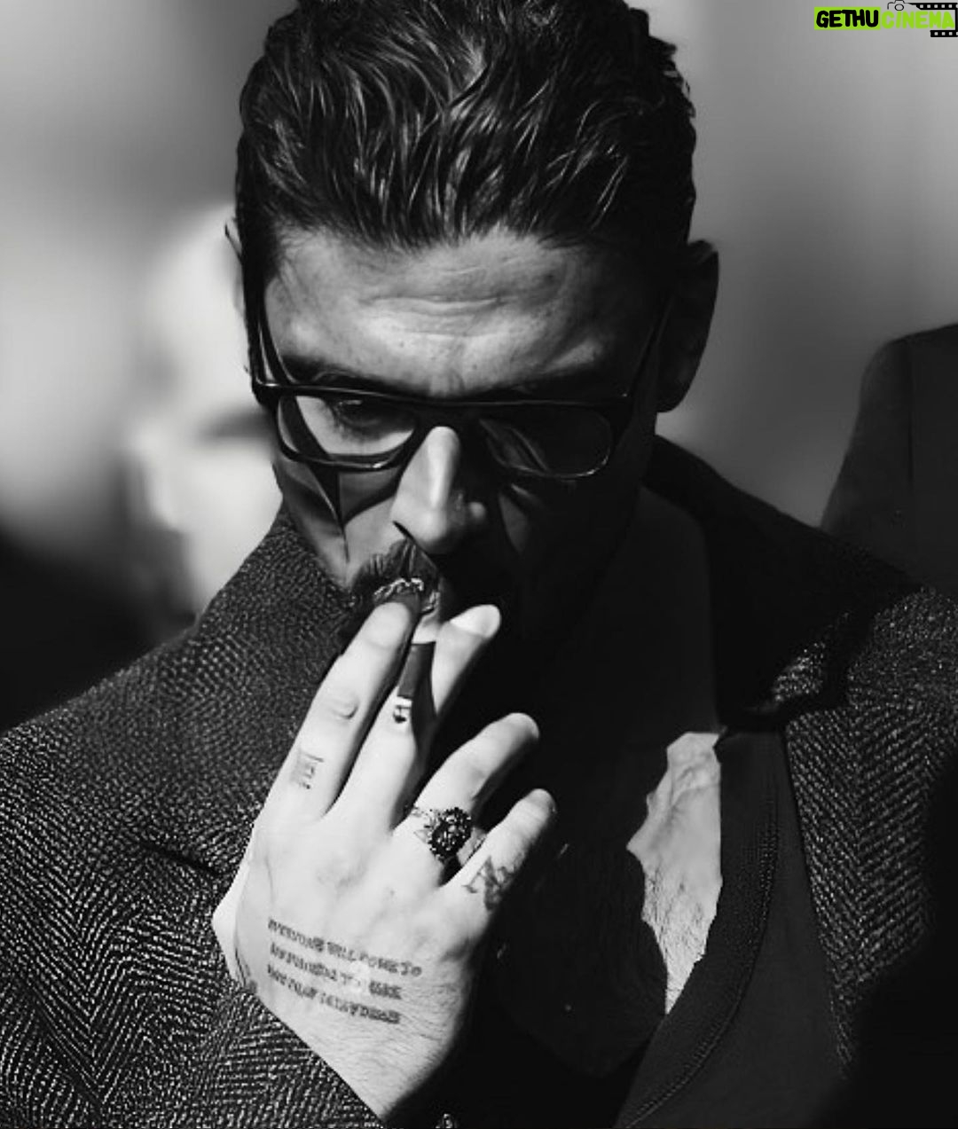 Michele Morrone Instagram - “Allow me to be frank at the commencement, you will not like me! the gentlemen will be envious and the ladies will be repelled. You will not like me now and you will like me a good deal less as we go on”. . “John Wilmot , second earl of Rochester” Milan, Italy