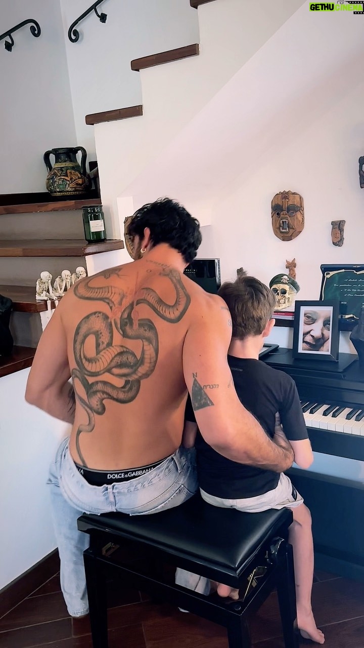 Michele Morrone - 1.2 Million Likes - “Double” my new Album is coming out on September 29th, and Brando is helping me on fixing the last song… 💣