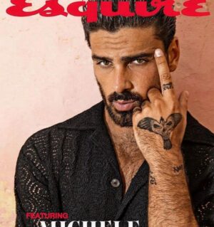 Michele Morrone Instagram - Paint it black.