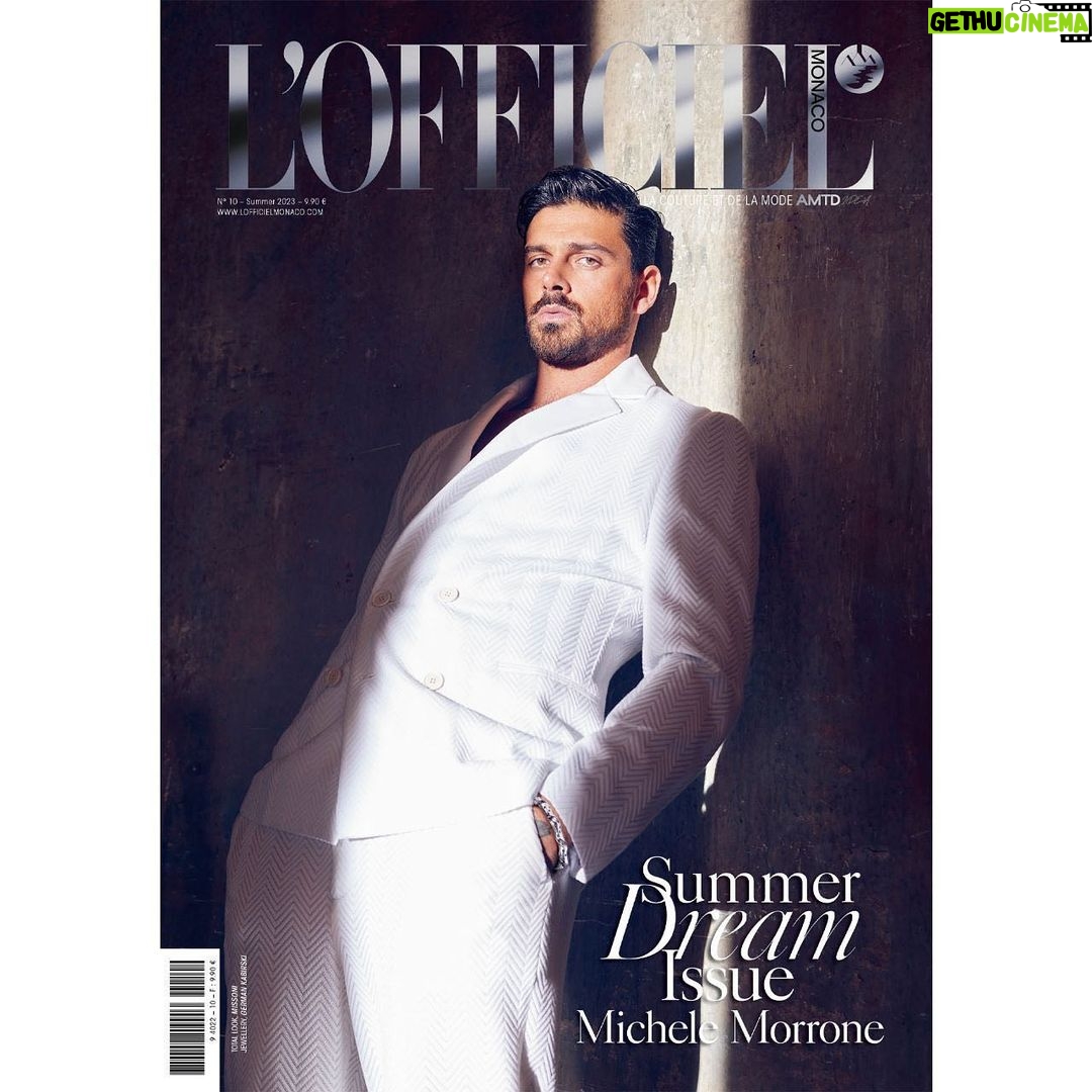 Michele Morrone Instagram - Welcome to the summer issue of L’Officiel Monaco! As the warm sun shines upon us, we are delighted to bring you a captivating edition filled with the essence of the sea- son and the glamour of Monaco. For this special summer issue, we have chosen to feature a true embodiment of style and charisma on our cover: the talented Michele Morrone. Known for his magnetic pre- sence on screen and his remarkable musical talent, Michele graces our pages with his undeniable charm, capturing the essence of the Mediterranean summer. Editor-in-Chief: Daria Romanenko @dariarom Fashion director : Anna Tet @annatet.style Talent: Michele Morrone iammichelemorroneofficial Photographer: Dawid Klepadlo @dawidklepadlo Producers: Loizos Sofokleous & Daria Romanenko Stylist: Loizos Sofokleous @loizos_sofokleous Stylist assistant: Angelina Lepper @womanwhostyle with support from Anastasia Bolotueva & Katerina Salimbeni Hair: Viktoriia Shostak @victoriya_shostak Make-up: Matteo Bartolini @bartolinimatteo Gaffer: Gianguido Rossi @gianguidorossi Special thanks to Chuck James @chuckjames and CAA @creativeartistsagency Total look: Missoni @missoni Jewelry: German Kabirski @germankabirski #Lofficiel #LofficielMonaco #SummerIssue2023 #MicheleMorrone #Monaco #MonacoMagazine