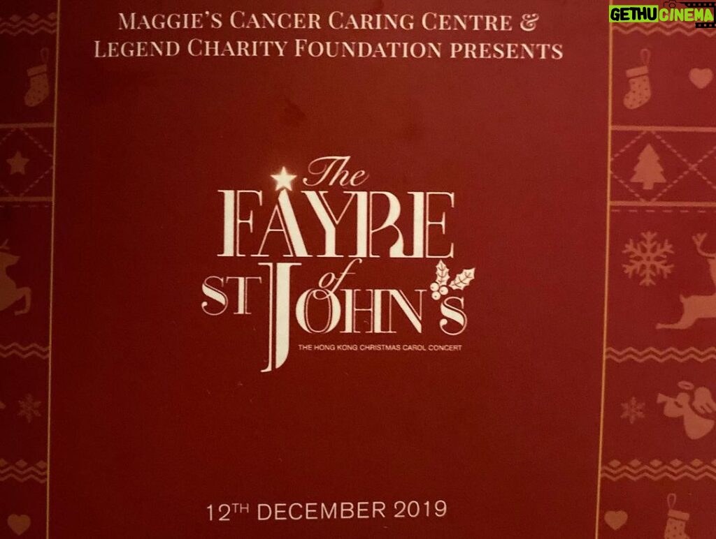 Michelle Reis Instagram - The Fayre St John’s #Maggie’sCancerCaringCentre #merryxmas @annewangliu St. John's Cathedral