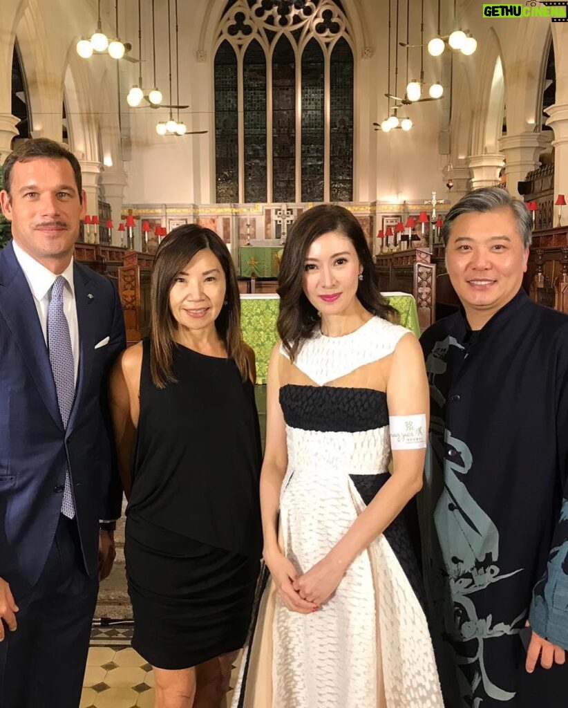 Michelle Reis Instagram - Happy to support The Fayre of St Johns highlighting Maggie’s Cancer Caring Centre. #maggiescancercentres #thefayreofstjohn’s St. John's Cathedral