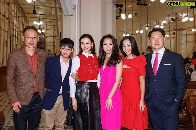 Michelle Reis Instagram - ⁣ ⁣ ⁣ Throwback to The Fayre of St John’s in support of Maggies Cancer Caring Centre.⁣ @maggiescentrehongkong⁣ .⁣ .⁣ .⁣ #biblereading⁣ #motherandson⁣ #stjohnscathedral ⁣ #goodcause⁣ #2022