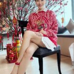 Michelle Reis Instagram - Wishing you happiness, good health and lots of luck for the Year of Tiger. #恭喜發財 #身體健康 #虎年好舒虎