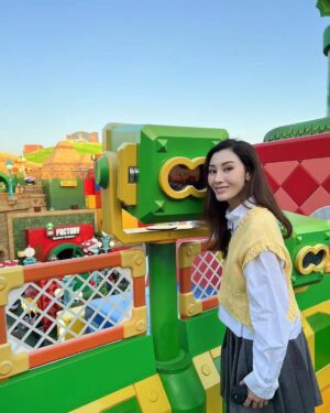 Michelle Reis Instagram - ⁣
⁣
⁣
M in Marioland 🏎️ 👻🍄⁣
⁣