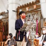 Michelle Reis Instagram - ⁣ ⁣ ⁣ Throwback to The Fayre of St John’s in support of Maggies Cancer Caring Centre.⁣ @maggiescentrehongkong⁣ .⁣ .⁣ .⁣ #biblereading⁣ #motherandson⁣ #stjohnscathedral ⁣ #goodcause⁣ #2022