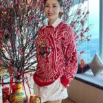 Michelle Reis Instagram - Wishing you happiness, good health and lots of luck for the Year of Tiger. #恭喜發財 #身體健康 #虎年好舒虎