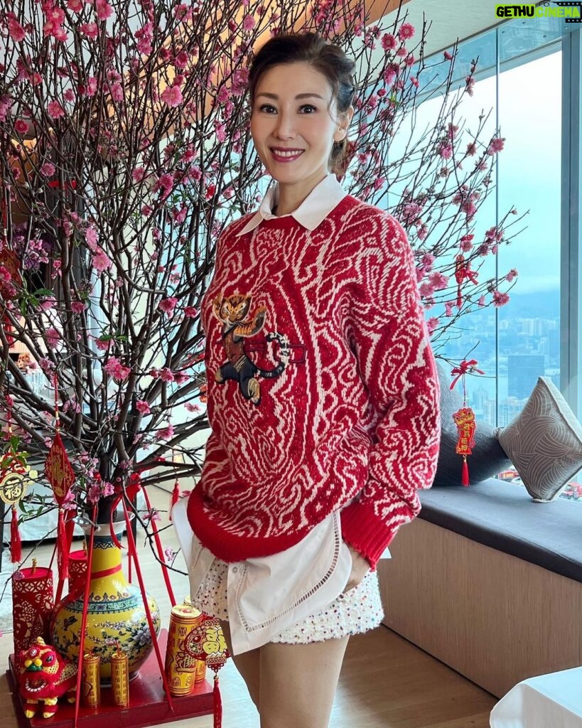 Michelle Reis Instagram - Wishing you happiness, good health and lots of luck for the Year of Tiger. #恭喜發財 #身體健康 #虎年好舒虎
