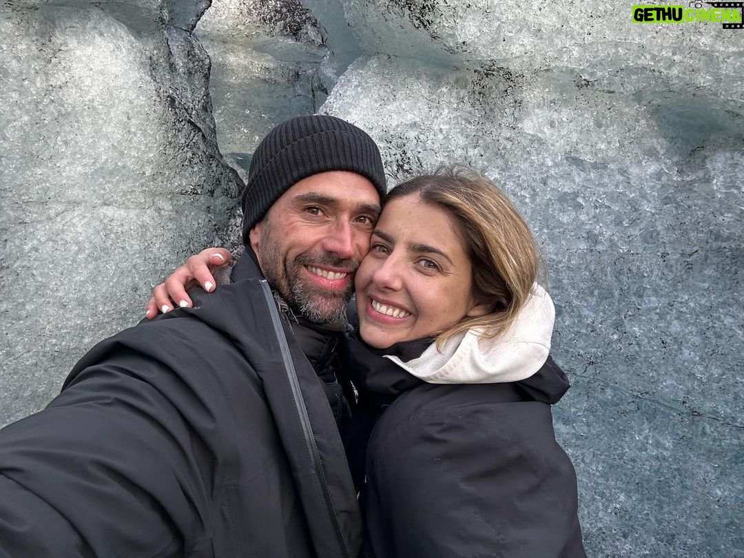 Michelle Renaud Instagram - Iceland = Love Magic LAND!🏔️💞🌌 Vatnajökull Glacier, Iceland