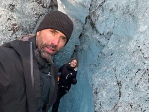 Michelle Renaud Instagram - Iceland = Love Magic LAND!🏔️💞🌌 Vatnajökull Glacier, Iceland