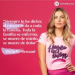 Michelle Renaud Instagram - #HazloBien I #MichelleRenaud vivió una de las etapas más difíciles al acompañar a su madre cuando fue diagnosticada con #cáncerdemama: 👉 “La etapa más complicada fue hacerme a la idea de que iba a perder a mi mamá, por más que yo quisiera buscar medios alternativos, me enseñó a valorar el momento” Sin embargo pese a la etapa tan complicada, Michelle se aferró al presente y a ver la vida desde una óptica diferente en la que lo que verdaderamente vale es la compañía y la existencia de quienes amamos 💕 💇‍♀️: @leonelmakeup para @hottoolslatam