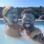 Michelle Renaud Instagram - Blue Lagoon Iceland 💙 @matlechat ♥️♥️♥️♥️