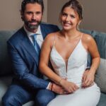 Michelle Renaud Instagram - #EXCLUSIVA ¡Vivan los novios! ❤️ fuimos testigos del íntimo enlace de la pareja confirmada por Michelle Renaud y Matías Novoa, donde rodeados de sus familiares y amigos más cercanos celebraron su boda. (Entérate de los detalles en caras.com.mx). 📸 @einargonzalezphoto @michellerenaud @matlechat #michellerenaud #matiasnovoa #boda