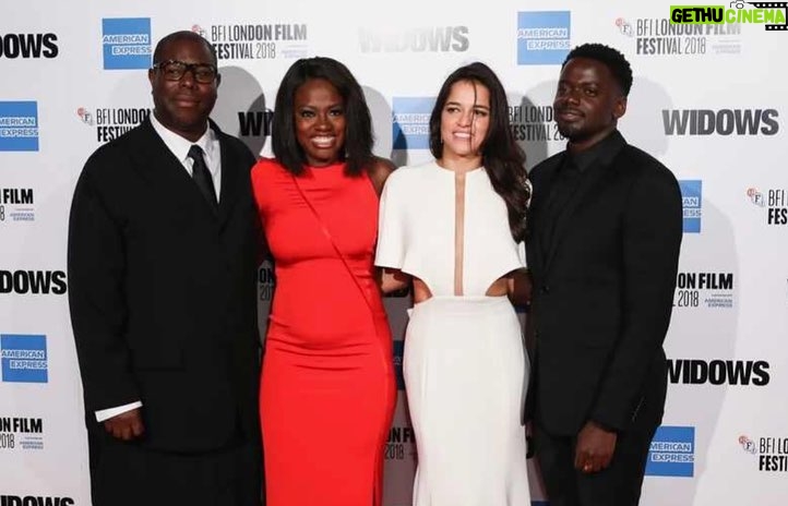 Michelle Rodriguez Instagram - 😁😁😁 Team @widowsmovie @britishfilminstitute #widowsmovie #london