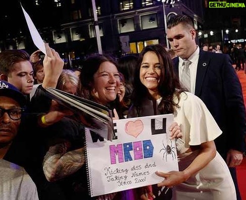 Michelle Rodriguez Instagram - Thank you London @britishfilminstitute @widowsmovie 🇬🇧💙🇬🇧💙🇬🇧💙