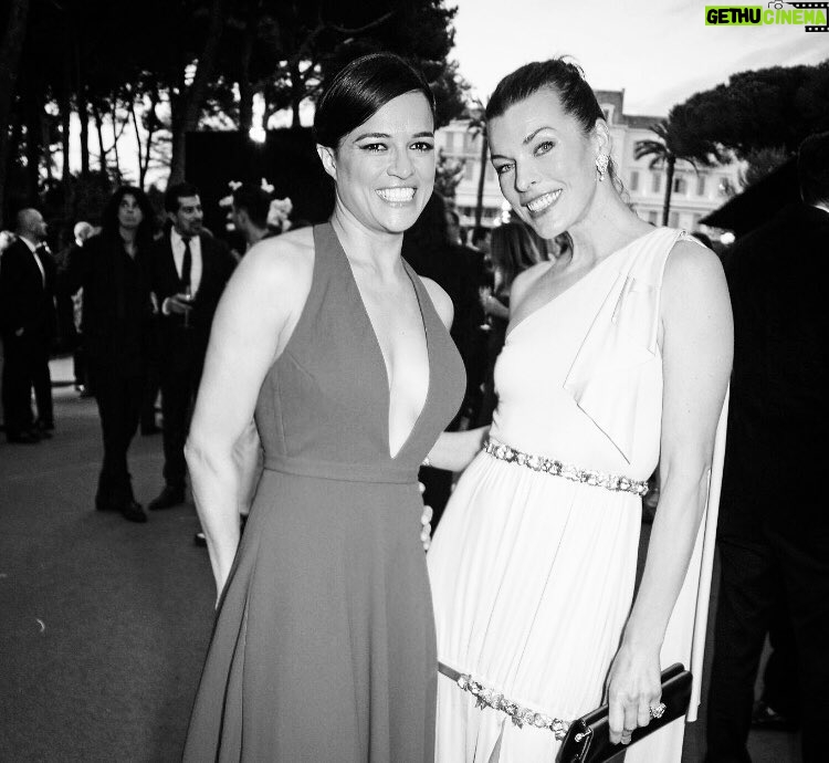 Michelle Rodriguez Instagram - So much love for you @millajovovich