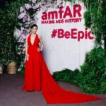 Michelle Rodriguez Instagram – What a fun night #amfarcannes #beEpic