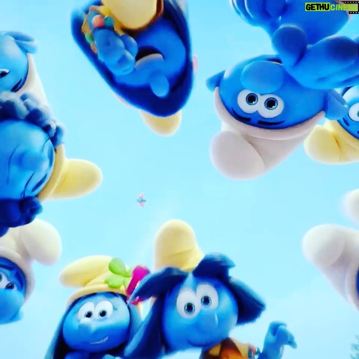 Michelle Rodriguez Instagram - Loved playing Smurfstorm...Get Some!!! #GirlPower. #SmurfsMovie is out today on Blu-ray and DVD!