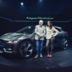 Michelle Rodriguez Instagram – Ian designed the electric I pace for jaguar, coming in 2018, let the electric revolution continue. Interior is like the cockpit of a plane, no motor in the front so the team had room to play. @jaguar #jaguar #iPace